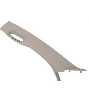 HECASA Front Left A Pillar Grab Handle Molding Trim Fits 2002-2010 Dodge Ram 1500 2500 3500 Pickup Truck Replacement for 1TE75BD1AA 5GR29TL2AF Driver Side Windshield Post Interior Trim Beige