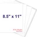 White Cardstock 8.5 x 11, 230gsm Cover Cardstock Paper, 85 Lb Heavy Card Stock for Printer, Card Stock Paper for Invitations, Scrapbooking, Crafts, Diy Cards, Decoration, Drawing (30 Sheets)