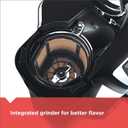 Black and Decker BLACK+DECKER 12-Cup Mill and Brew Coffeemaker, Black, CM5000B