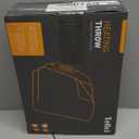 Tefici Electric Heated Blanket Throw, Super Cozy Soft 2-Layer Flannel 50" x 60" Heated Throw with 3 Heating Levels & 4 Hours Auto Off, Machine Washable, ETL&FCC Certified, Home Office Use, Camel