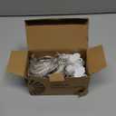 Brightown 300 LED Curtain Lights, 9.8 FT Plug in Fairy Lights for Bedroom, 8 Lighting Modes, Christmas String Lights for Window Wall Wedding Party Birthday Christmas Decorations, Warm White