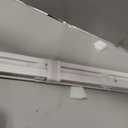 LazBlinds Cordless 1" Vinyl Mini Blinds, 27" W x 36" H, White