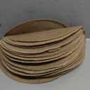 50pcs Round Burlap Placemats, 11.8in Reusable Jute Table Mats Heat Resistant Placemats Country Table Decor for Wedding Party Farmhouse Rustic Dinner Setting