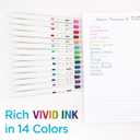Zebra Pen, SARASA R Gel Pens, Blue Ink, 0.4mm Fine Point, Vivid Ink to Create Deep, Saturated Color and Smooth Gel Lines, Quick-Drying for Smear-Free Writing, Made in Japan, 12-Pack (47720)