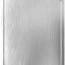 Titanium Cutting Board Double-Sided, Diamond-Patterned GR14 Titanium & Wheat Straw PP Kitchen Board for Meat and Vegetables, Large, Dishwasher Safe, Durable and Food-Grade (14.2"L x 9.8"W x 0.06"Th, Silver)