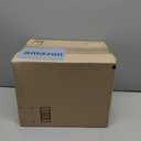 10L/2.64 Gallon Trash Can, Decorative Waste Basket, PU Leather Waste Paper Basket, Waterproof Garbage Can for Bathroom, Bedroom, Office, Kitchen and Living Room - Butterfly Four-Leaf Flower