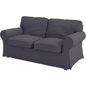 Heavy Cotton UPPLAND (Not EKTORP) Loveseat Sofa Cover Replacement Compatible for IKEA UPPLAND Sofa Slipcover (Uppland Loveseat Dark Gray)