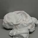 Amazon Basics 4 Piece Microfiber Lightweight Wrinkle-free Breathable Bed Sheet Set, Super Soft Easy Care, 14" Deep Pockets, Queen, Bright White, Solid