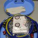 Snow Chains for Tesla Model Y, Auto-locking Cable Traction Tire Chain, Tesla Accessories 2023 2024, Set of 2