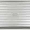USA Pan Bakeware Nonstick Jelly Roll Baking Sheet Pan, Aluminized Steel (Set of 1)