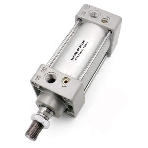 1Pcs Pneumatic Air Cylinder SC 50x50, 50mm Bore 50mm Stoke Air Cylinder Double Action Single Rod Single Acting