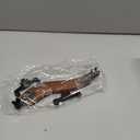 NANYI Violin Shoulder Rest 1/2 Collapsible Adjustable 1/2 Size Violin niversal Type Violin Parts soft Safety Easy to use, High strength sponge Wood grain