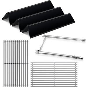 7637 17.5 Inches Grid Grates 7635 Flavorizer Bar with 69785 Burner for Weber Replacement for Spirit 200 Series, Spirit E-210, Spirit S-210 Spirit E-220, Spirit S-220 Cooking Gas Grills 7637 17.5 Inches Grid Grates 7635 Flavorizer Bar with 69785 Burner for Weber Replacement for Spirit 200 Series, Spirit E-210, Spirit S-210 Spirit E-220, Spirit S-220 Cooking Gas Grills