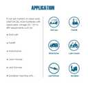 Runleader RL-BI609B Battery Power Meter, DC12V to 24V, Low Battery Reminder & Waterproof Design.