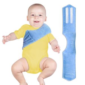 Torticollis Pillows for Infants - Neck Support Newborn Baby Carseat Head Positioner Toddler Plagiocephaly Cushion Traveling Sleep Correction Adjustable Soft Flannel (21.7" x 4.1" x 1.6“)