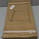 VICERII Clothing Rack, 55.51 Inch Heavy Duty Clothes Rack Rolling Garment Rack with Wheels and Bottom Shelf, 130LB Capacity Clothes Racks for Hanging Clothes, Coats, Shirts, Sweaters, Skirts, White (Single)