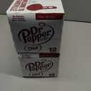 2 x Diet Dr Pepper Soda, 12 fl oz cans, pack of 12