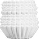 Big Joe Large Coffee Filters (500 Count) - Extra Tall Walls Prevent Ground Overflow - Fits BUNN 12-Cup Commercial Pour Over & Drip Machines - 9" Diameter, 2" Walls - Made in USA