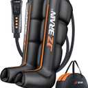 Sequential Air Compression Recovery System : Professional Full Leg Compression Boots for Circulation and Pain Relief - Sequential Device for Muscle Relaxation, Gifts for Athletes, Women, Men (Small)