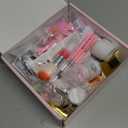 Acrylic Nail Kit for Beginners: Professional Acrylic Powder Set with Everything for Starter - U V Light Nail Drill and Liquid - Full Tools Decoration Tech Gifts for Home Salon Women