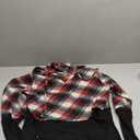 Quinee Women's Long Sleeve Plaid Colorblock Nursing Pullover Hoodie Sweatshirts (X-Large)