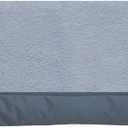 Dog Bed Cover 35"L x 22"W x 4"H Inch,Heavy Duty Durable Waterproof Fluffy Soft Short Plush Replacement Dog Bed Covers,Washable Removable Pet Bed Mattress Cover with Zipper, Grey, Cover Only