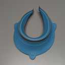 Skip Hop Baby Shower Cap Shield, Moby Bath Visor for Baby and Kids 9m +, Blue ((Pack of 1))