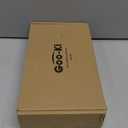 Goo-Ki 6 Pack 6-1/4 Inch 160mm Hole Center Cabinet Pulls Matte Black Zinc Alloy Kitchen Drawer Pulls Drawer Handles 6.7 Inch Length 2201-B-160