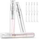 Chiallco Mini Perfume Sample Bottles, 10 Pack 5 ml Plastic Small Perfume Spray Bottle, Fine Mist, Portable Perfume Travel Refillable Bottle, Upgraded atomizer sprayer for perfume, Clear
