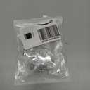 20pcs 3/16 Inch Shelf Support Pegs,Clear Plastic 5mm Shelf Pins,Shelf Support Pins for Wood Shelving,Kitchen,Furniture Shelf Bracket Nail