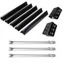 Replacement Parts Kit for Weber Genesis 300 Series Front Control Grills – Includes 7621 Flavorizer Bars, 62752 Burner Kit & Heat Deflectors – Compatible with Genesis 300 E/S/EP 310, 320, 330 Models