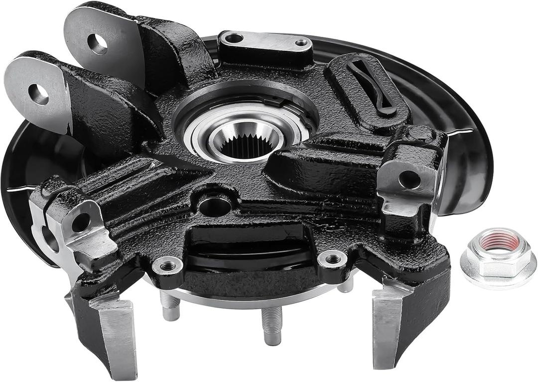 Rear Right Steering Knuckle & Wheel Bearing Hub Assembly Compatible with Ford Explorer 2002-2005, for Mercury Mountaineer 2002-2005, Replace for 698-012 LK002 516008 1L2Z1109AA, Passenger Side