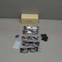 Gaoye 1.75 Professional Reading Glasses for All Day - Computer Readers with Blue Light Protection - Value Pack