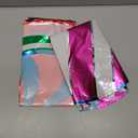 24 Pcs Christmas Foil Colorful Balloons Candy Cane and Lollipop Mylar Balloon Set for Xmas Friendsmas Candyland Birthday New Year Party Decorations