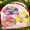 Christmas Slime Kit -Slime Party Favors for Kids, Xmas Stickers & Charms, Christmas Stocking Stuffers for Kids, Super Soft, Non-Sticky, DIY Surprise Slime for Girls & Boys