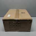 Ceiling Fans with Lights, 52 Inch Low Profile Ceiling Fan with Light and Remote Control, Flush Mount, DC Reversible Motor, Noiseless, Black 6 Speeds Ceiling Fan for Bedroom