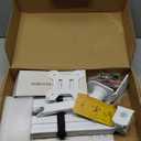 Suptek Monitor Mount Gas Spring Single Monitor Arm Desk Mount Stand Fully Adjustable Fits 17 20 22 23 24 26 27 32 inch Monitors (White)