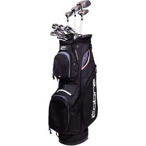 Cobra Golf Air-X 2 Women's Complete Set, Black/Rose Gold, Graphite, Ladies, Right Hand, 12.5 degrees, Grip: Midsize