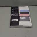 Extra Thick Silicone Mat Waterproof with Raised Edge 34" x 22", Under Sink Mat for Kitchen & Bathroom, Kitchen Cabinet Liner, Multi-Purpose for Storage & Protection, Black