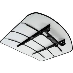 HECASA White Tractor Canopy Compatible with All ROPS 48-3/8" X 48-3/8" Equipped Tractors and Mowers with a 2" x 2" or 2" x 3" ROPS (Will Add About 4'' to The Height of The Tractor) HECASA White Tractor Canopy Compatible with All ROPS 48-3/8" X 48-3/8" Equipped Tractors and Mowers with a 2" x 2" or 2" x 3" ROPS (Will Add About 4'' to The Height of The Tractor)