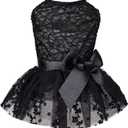CuteBone Dog Birthday Dress Girl Puppy Skirt Tutu Cat Wedding Outfit Pet Party Clothes for Small Dogs Costume DD15M (Medium)