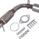 Catalytic Converter Flex Pipe Replacement for Chevy Equinox 2010-2014 Captiva Sport 2012-2015 GMC Terrain 2010-2014 2.4L L4 16581 59521