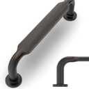 Amerdeco 15 Pack Oil Rubbed Bronze Cabinet Pulls 3-3/4 Inch(96mm) Hole Centers Kitchen Cabinet Handles Solid Zinc Alloy Cabinet Hardware Drawer Pulls ZH0051