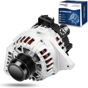 Alternator Fits for Hyundai Elantra 2011-2017, Elantra GT 2013-2017, Elantra Coupe 2013-2014, Kia Forte Koup 2014-2016, Soul 2012-13, High Output Alternator Replacement 400-40154, 373002E200