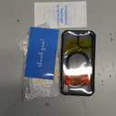 CENHUFO Privacy for iPhone 14 Case/iPhone 13 Case, Full Body Phone Case with Built-in 9H Tempered Glass Privacy Screen Protector and Camera Lens Protector, Shockproof Bumper Clear Cover - Black