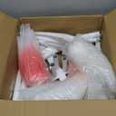 Giant Flowers for Decoration with Stand 5.9 Ft Large Artificial Flowers with Base for Wedding Birthday Party Baby Shower Background Decor (Pink)