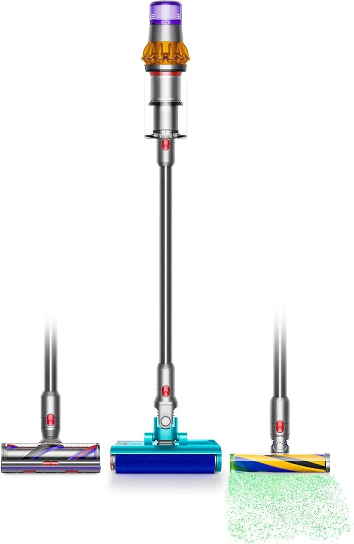 Dyson V15s Detect Submarine​ Wet Dry Vacuum, Yellow/Nickel