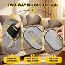 Hair Remover Glove,2026 Updated Cat and Dog Hair Removal Tool.Reusable Electrostatic Hair Removal Gloves.Suitable for Sofas,Bed Sheets,Clothing,Car Seats. (1)