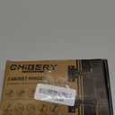 Chibery 10 Pack 1" Overlay 3D Soft Close Concealed Hinge for Face Frame Door, Smooth Slow Self Closing Hinges, Satin Nickel, Hidden 105 Open Angle Stainless Steel Hinge for Kitchen Cabinet Door