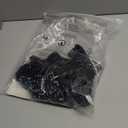 UEOIOW Women's Mesh Tops Glitter Sparkle Rhinestone Shirts See Through Tees Sheer Going Out Blouse (Medium, #23 Black)